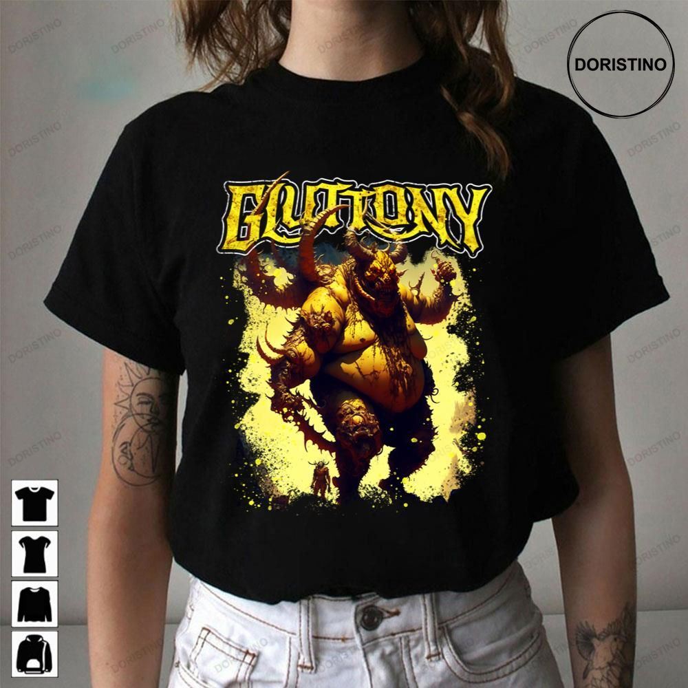 Gluttony Seven Deadly Sins Limited Edition T-shirts